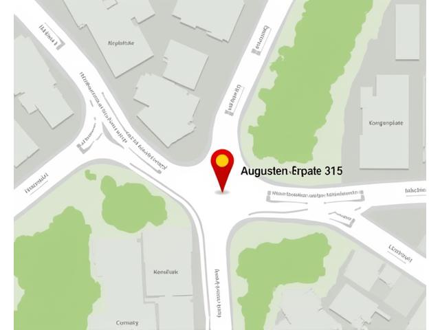 Lageplan von Würfelgarten in München
